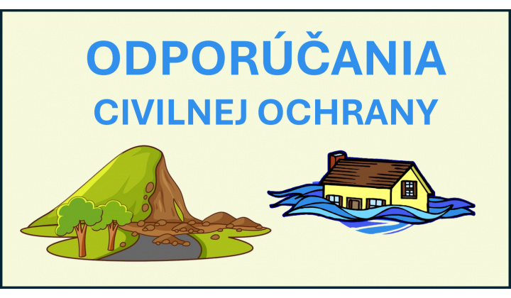 Odporúčania civilnej ochrany